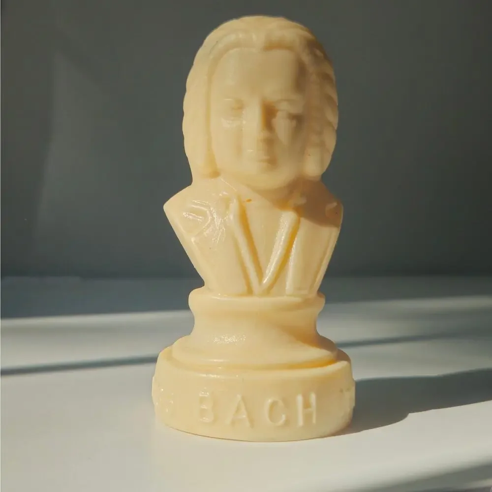 Vintage Halbe Bach Plastic Bust | 4.5